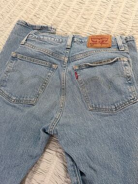 Levi's Light Wash 501 Jeans 25x30- Light Blue-EUC
